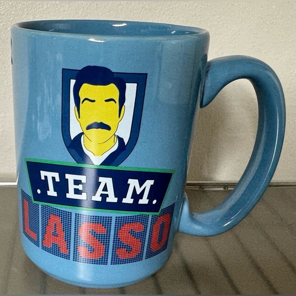 Zak! Other - Ted Lasso Team Lasso Blue Ceramic Mug I believe in believe 15oz mug
